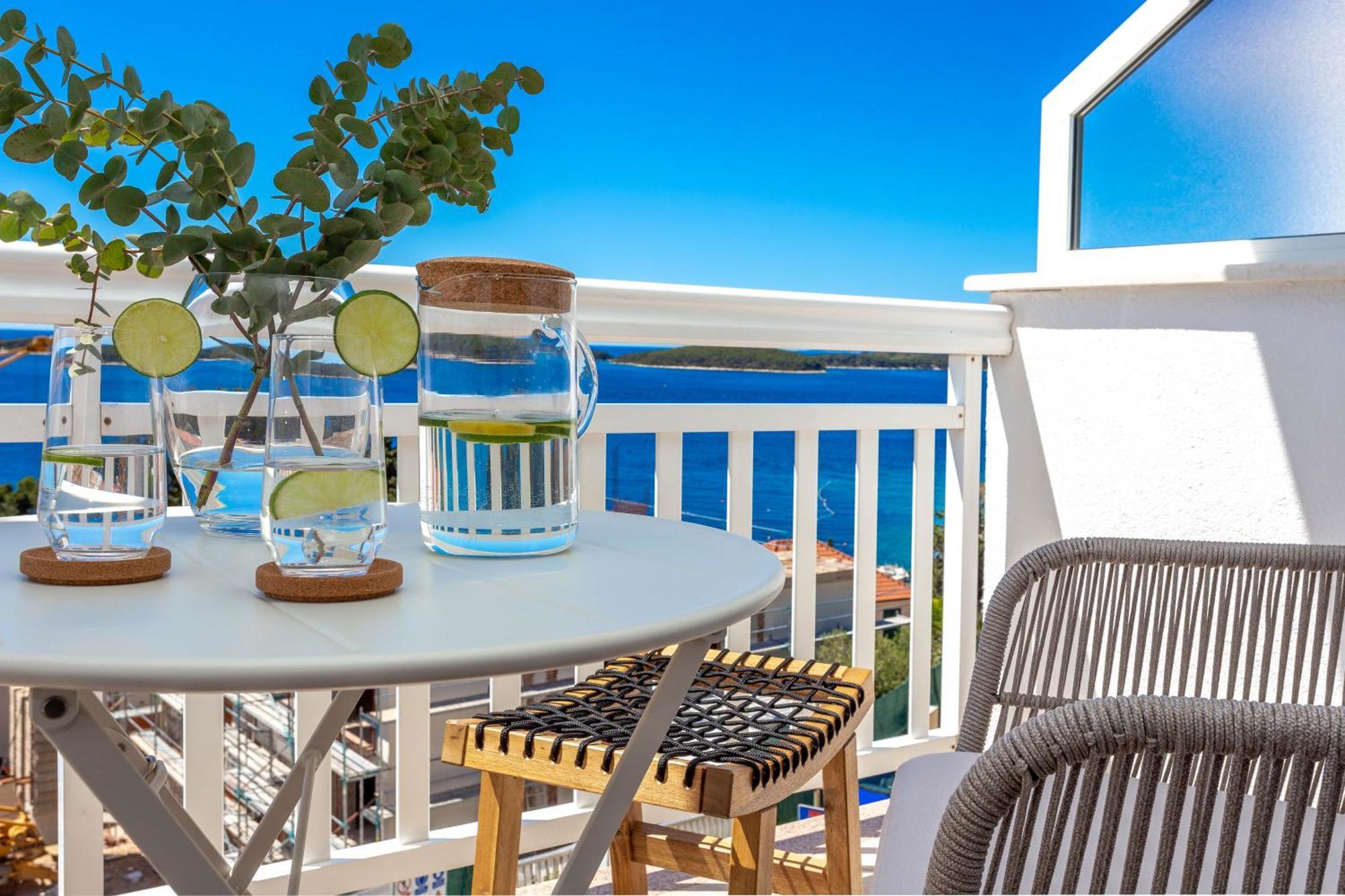 Tia Hvar Top View Apartment Hvar Town Luaran gambar